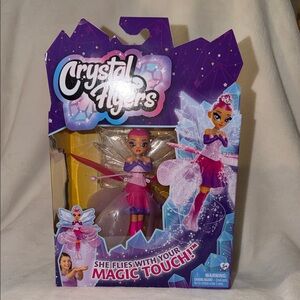 Crystal Flyers Magic Touch Fairy Doll